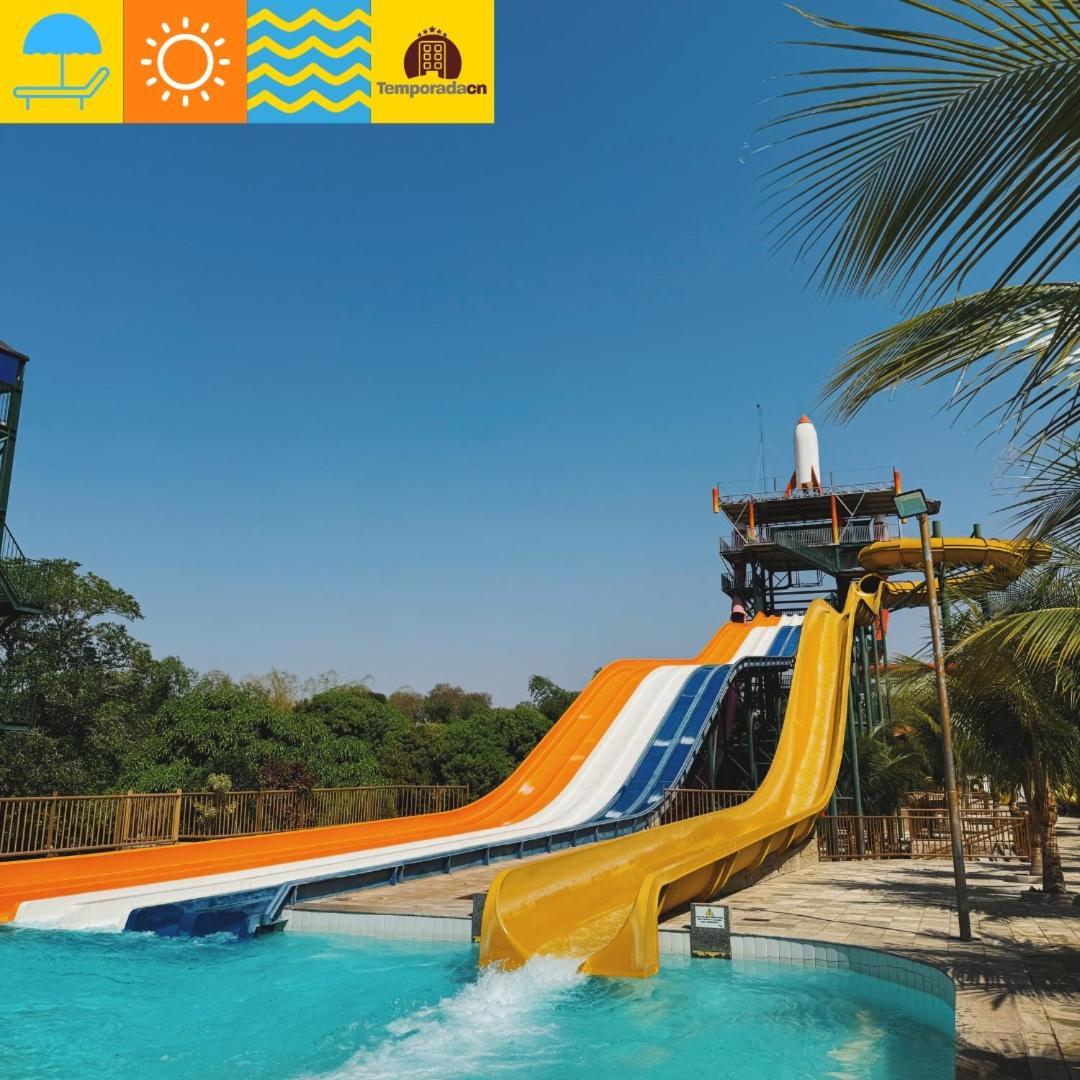 Piazza Diroma Com Acesso Ao Acqua Park - Temporada Cn L Aparthotel Caldas Novas